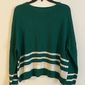 SO Long Sleeve Cropped Sweater